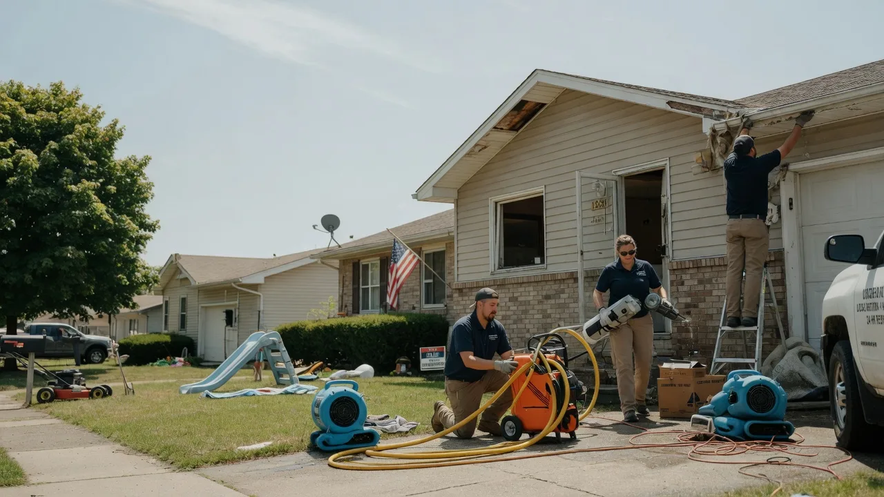 Water Damage Restoration in Courtenay, ND near me